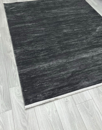 Manolya Soft Desen Makine Halısı Antrasi