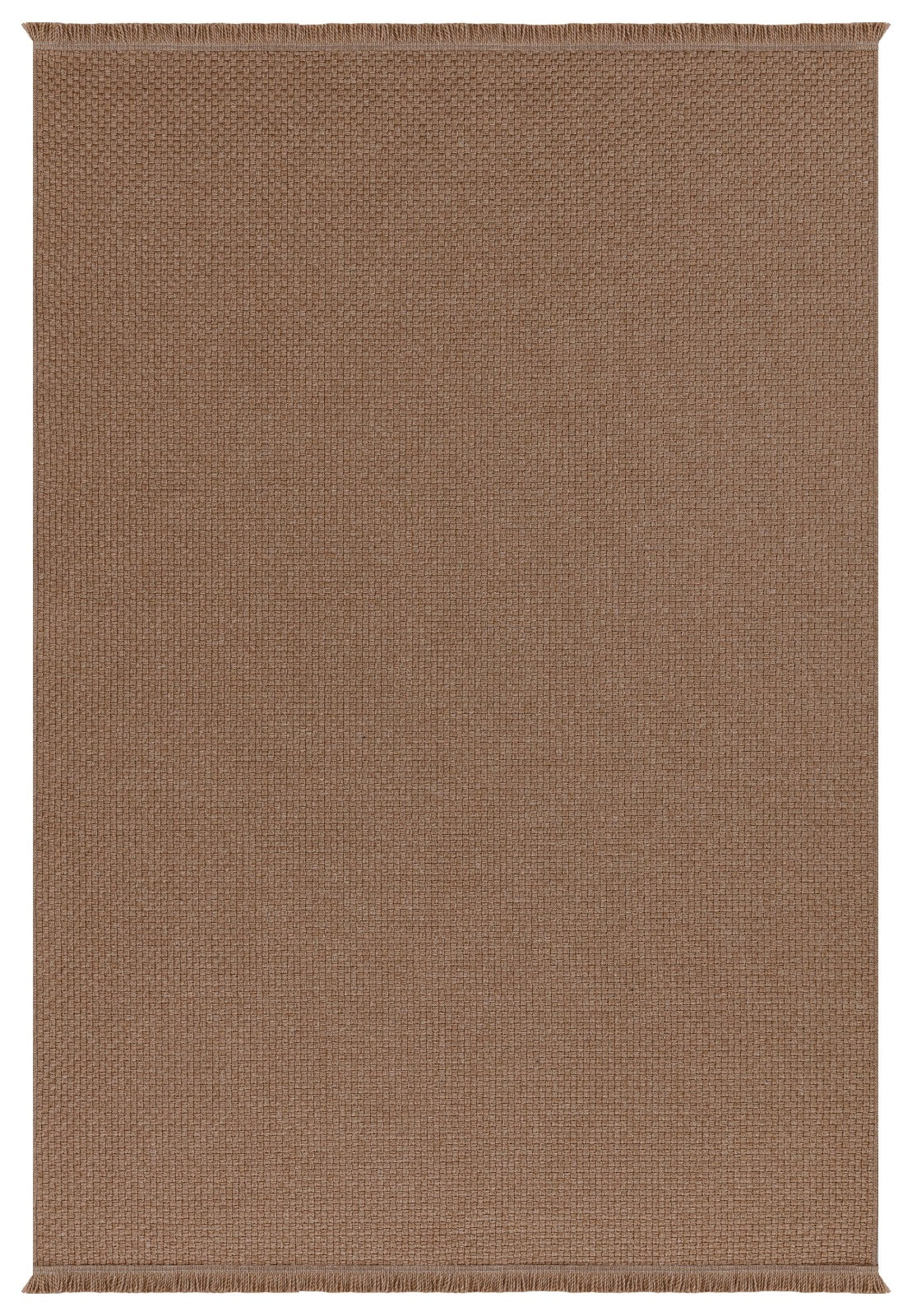 Sisal Koleksiyonu Sade Desenli Gold Rengi Halı