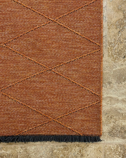 Luna Kilim Terracota